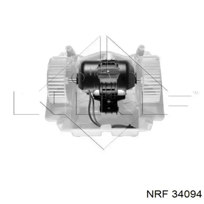 34094 NRF вентилятор печки