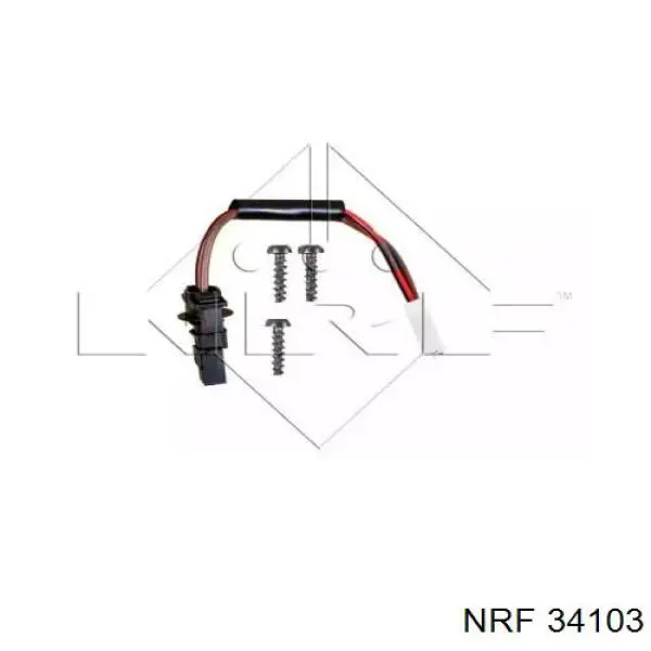 Вентилятор печки 34103 NRF