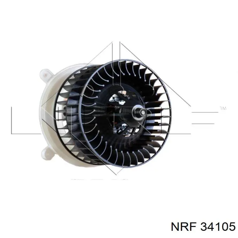 34105 NRF вентилятор печки
