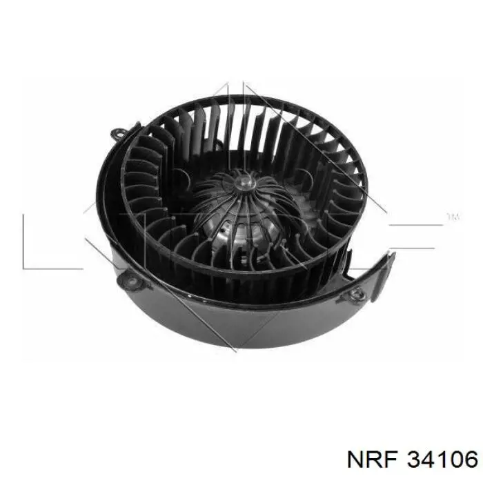 Motor eléctrico, ventilador habitáculo 34106 NRF