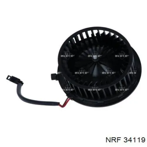 34119 NRF вентилятор печки