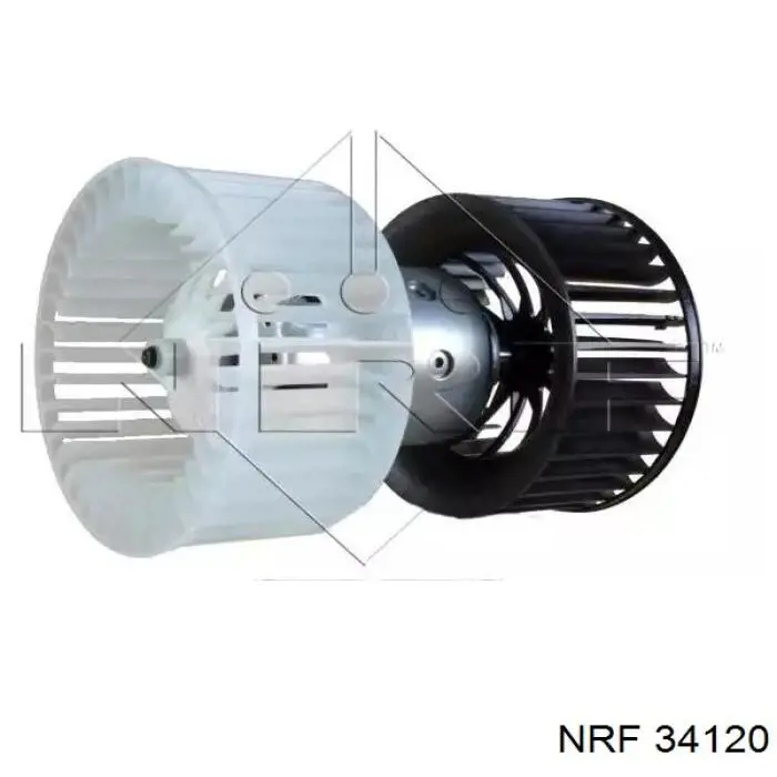 34120 NRF вентилятор печки