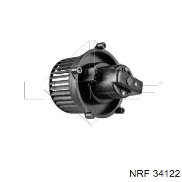 Мотор вентилятора печки (отопителя салона) задний NRF 34122