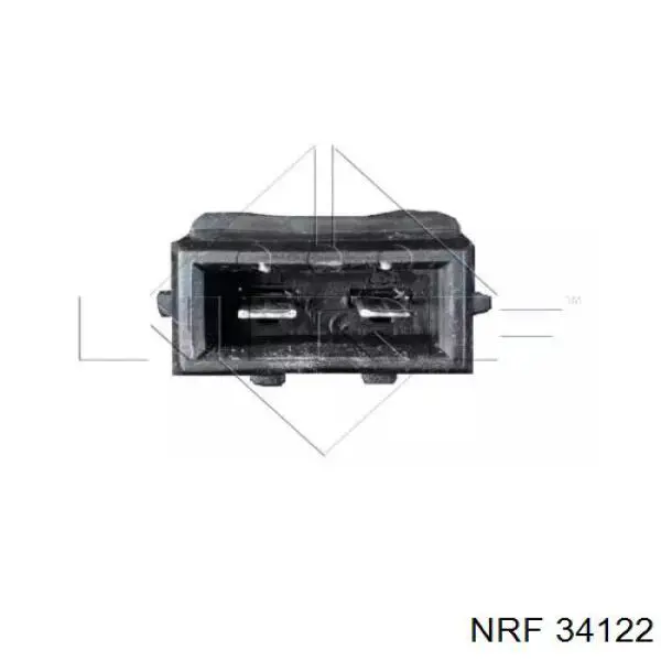 Мотор вентилятора печки (отопителя салона), задний NRF 34122