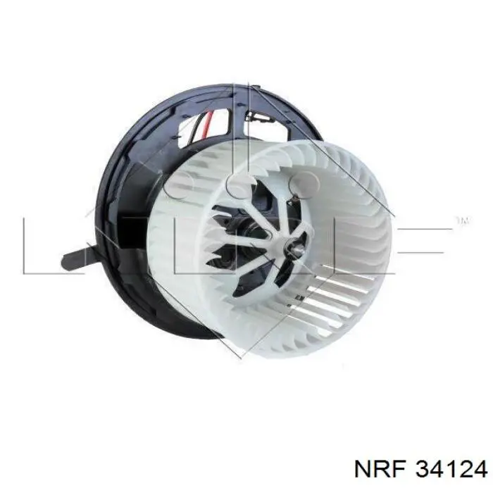 Motor eléctrico, ventilador habitáculo 34124 NRF