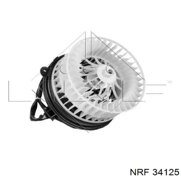 34125 NRF вентилятор печки