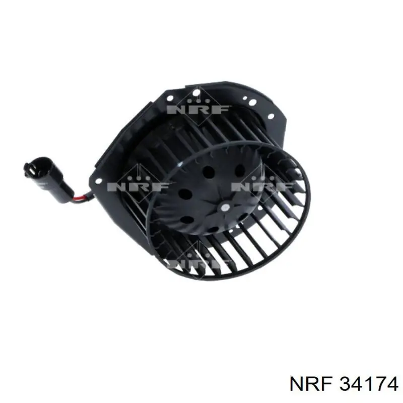 Motor eléctrico, ventilador habitáculo 34174 NRF