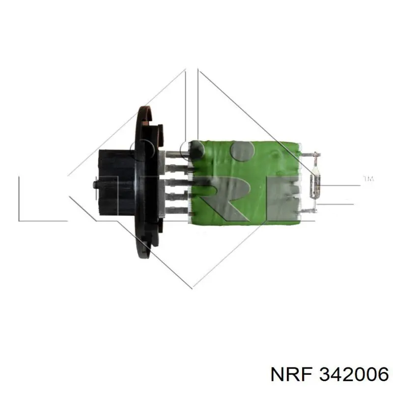Резистор печки 342006 NRF