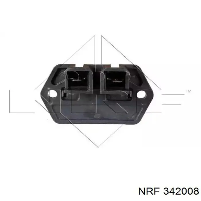 Резистор моторчика вентилятора кондиционера NRF 342008