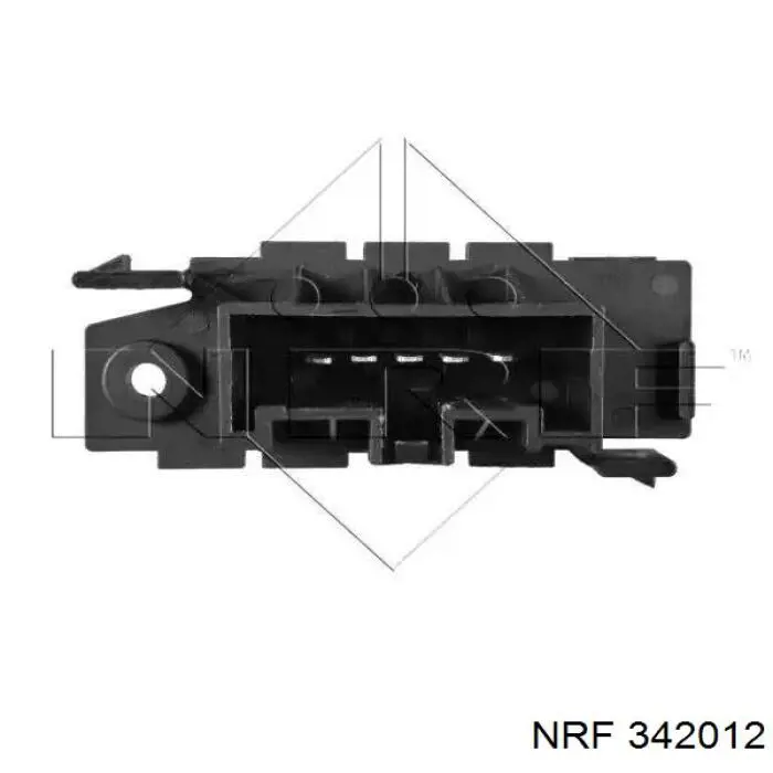 Резистор (сопротивление) вентилятора печки (отопителя салона) NRF 342012