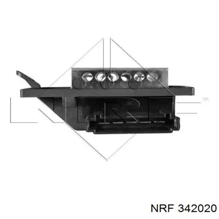 Resitencia, ventilador habitáculo 342020 NRF