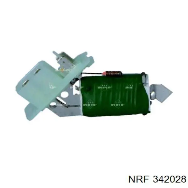 Resitencia, ventilador habitáculo 342028 NRF