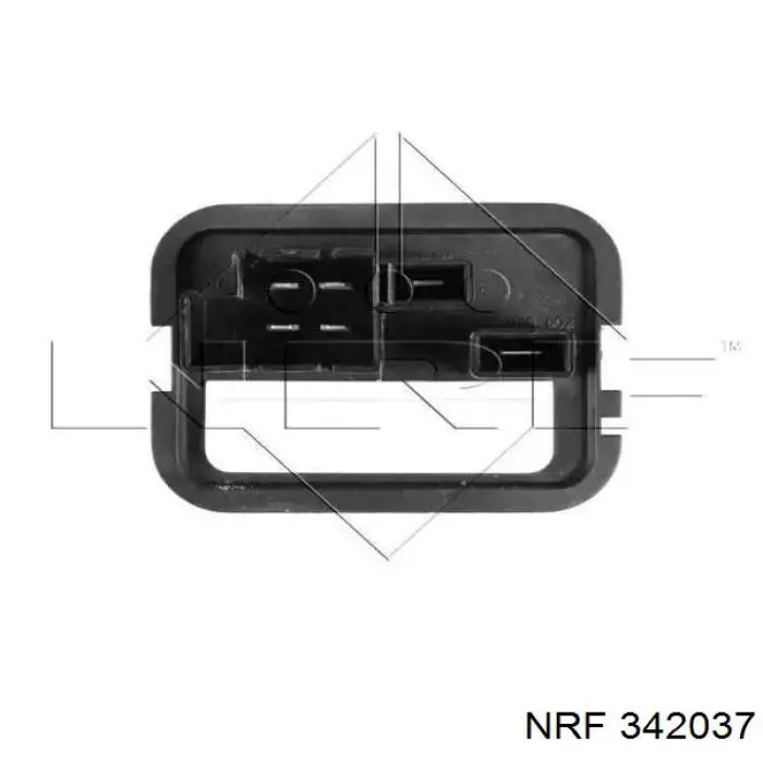 Резистор (сопротивление) вентилятора печки (отопителя салона) на Opel Corsa C 