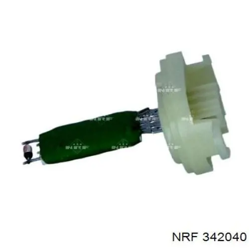 Resitencia, ventilador habitáculo 342040 NRF