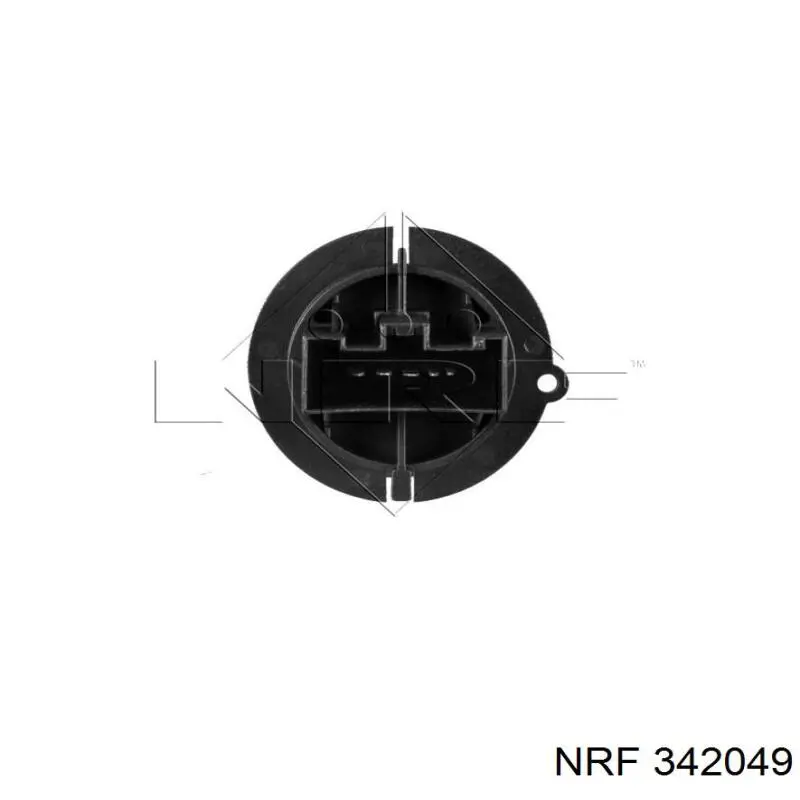 342049 NRF resistor (resistência de ventilador de forno (de aquecedor de salão))