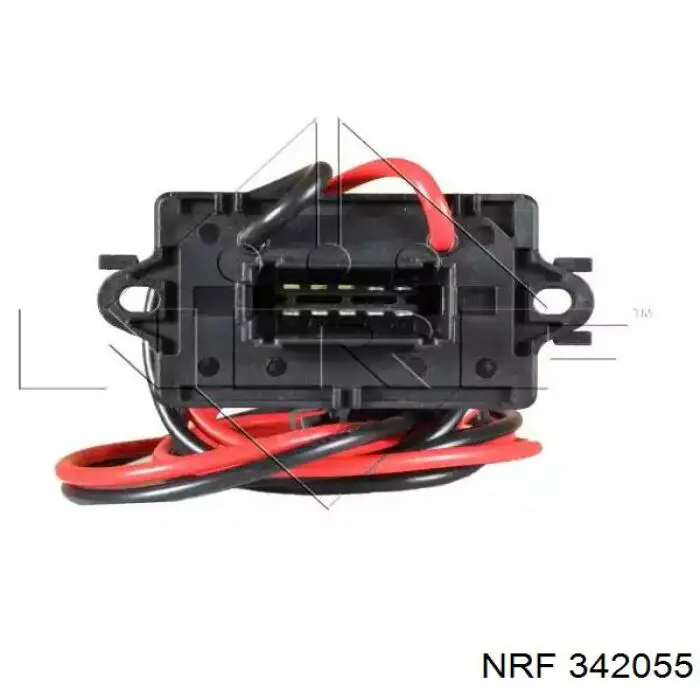 Резистор моторчика вентилятора кондиционера NRF 342055