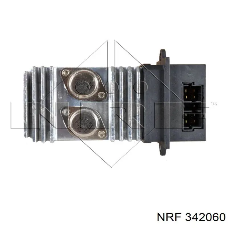 Resitencia, ventilador habitáculo 342060 NRF