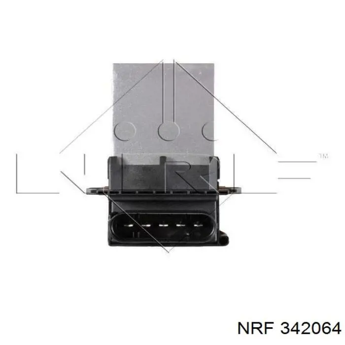 Регулятор оборотов вентилятора охлаждения (блок управления) NRF 342064