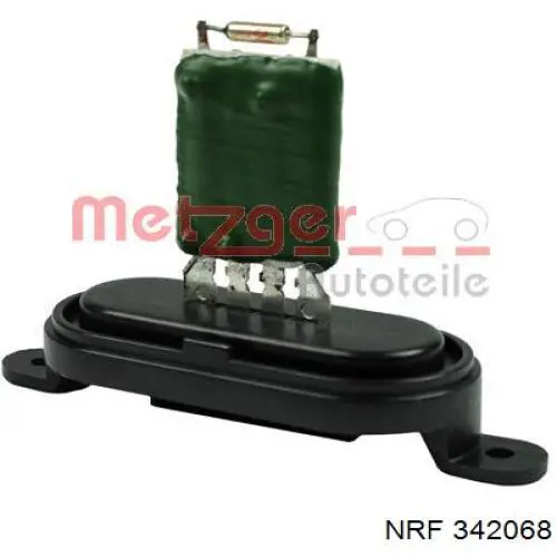 Резистор моторчика вентилятора кондиционера NRF 342068 цена, от 17.58 USD