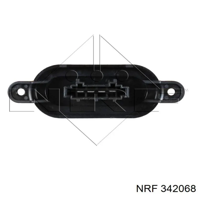 Резистор моторчика вентилятора кондиционера NRF 342068
