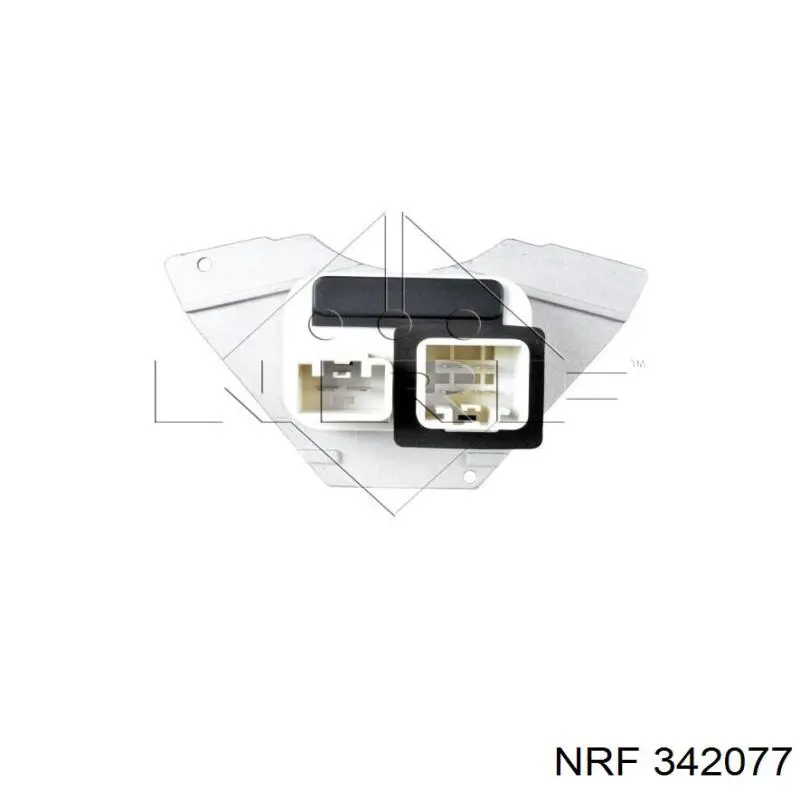Резистор (сопротивление) вентилятора печки (отопителя салона) NRF 342077