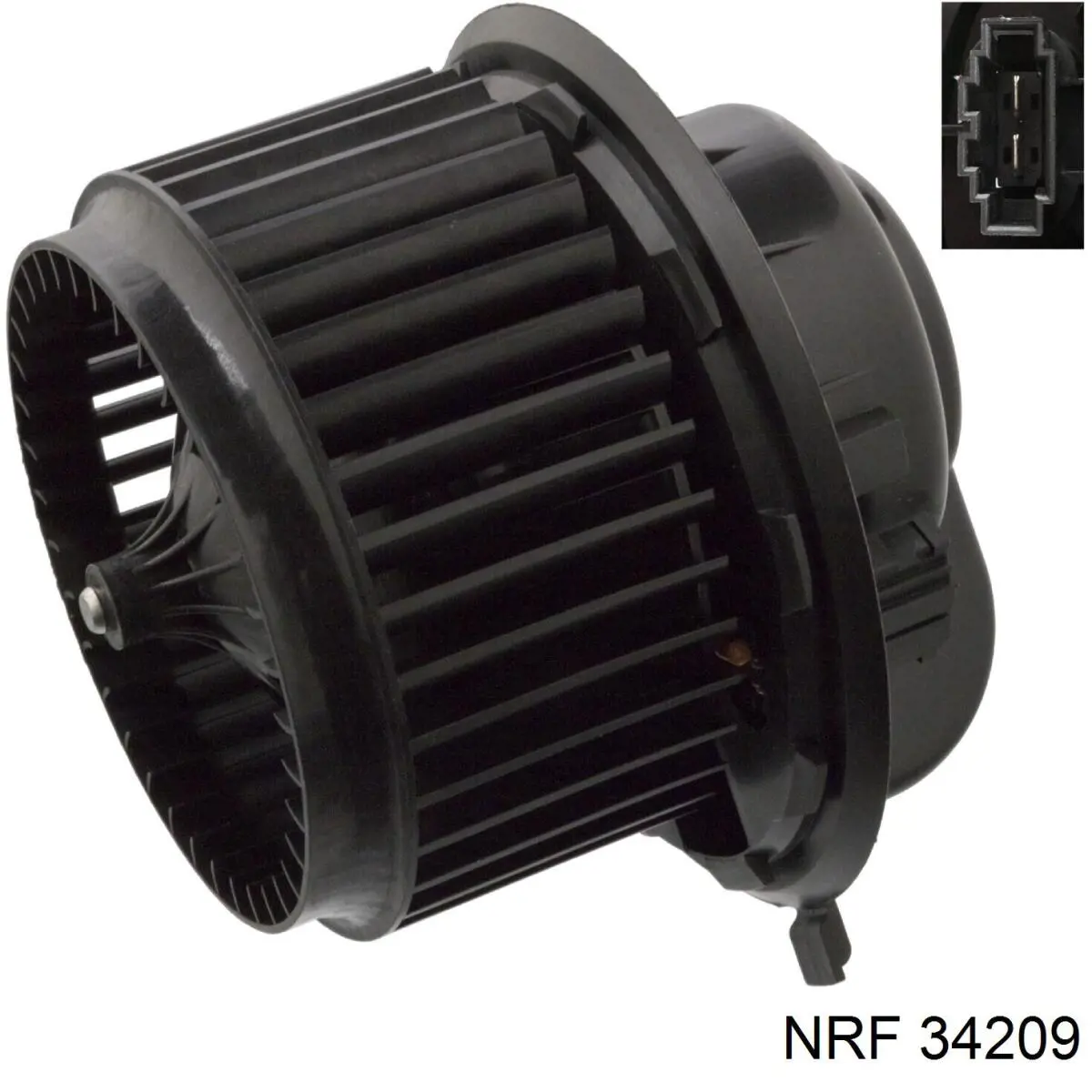 Motor Ventilador Trasero De La Estufa (Calentador Interno) 34209 NRF