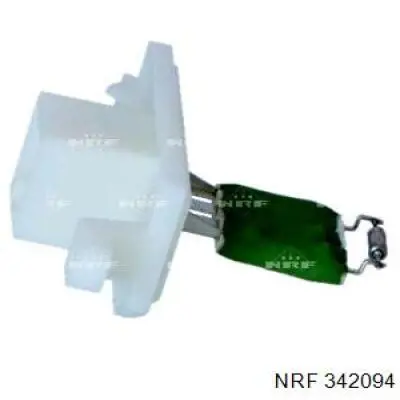 Resitencia, ventilador habitáculo 342094 NRF
