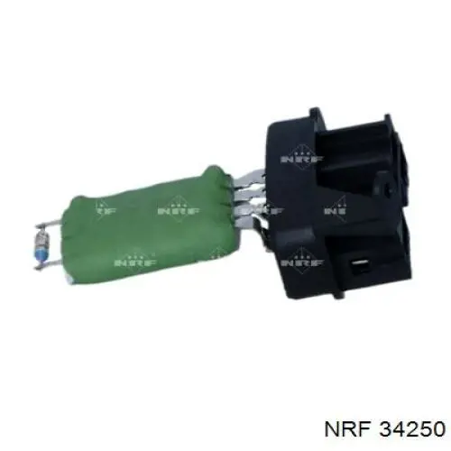 Мотор вентилятора печки (отопителя салона), задний NRF 34250