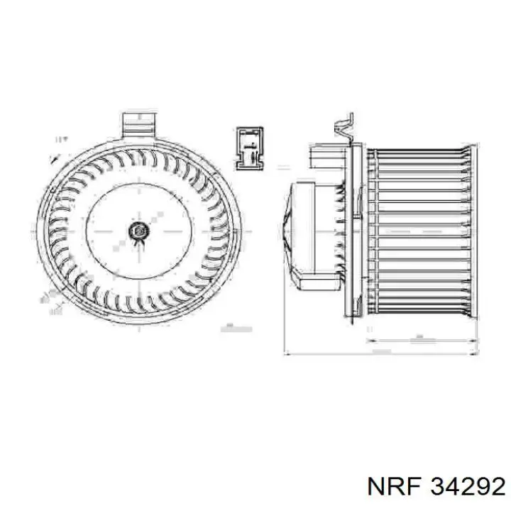 35820041 AND motor de ventilador de forno (de aquecedor de salão)