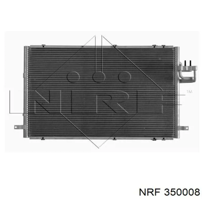 Радиатор кондиционера 350008 NRF