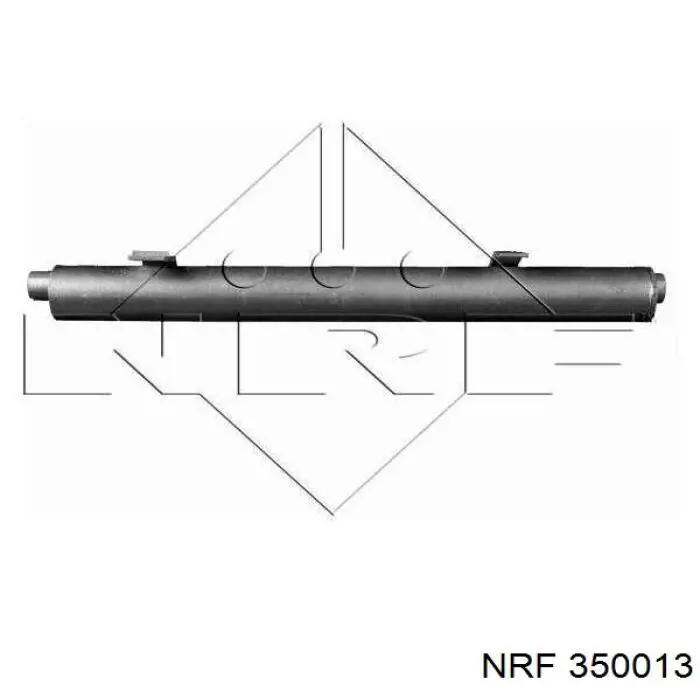 350013 NRF radiador de aparelho de ar condicionado