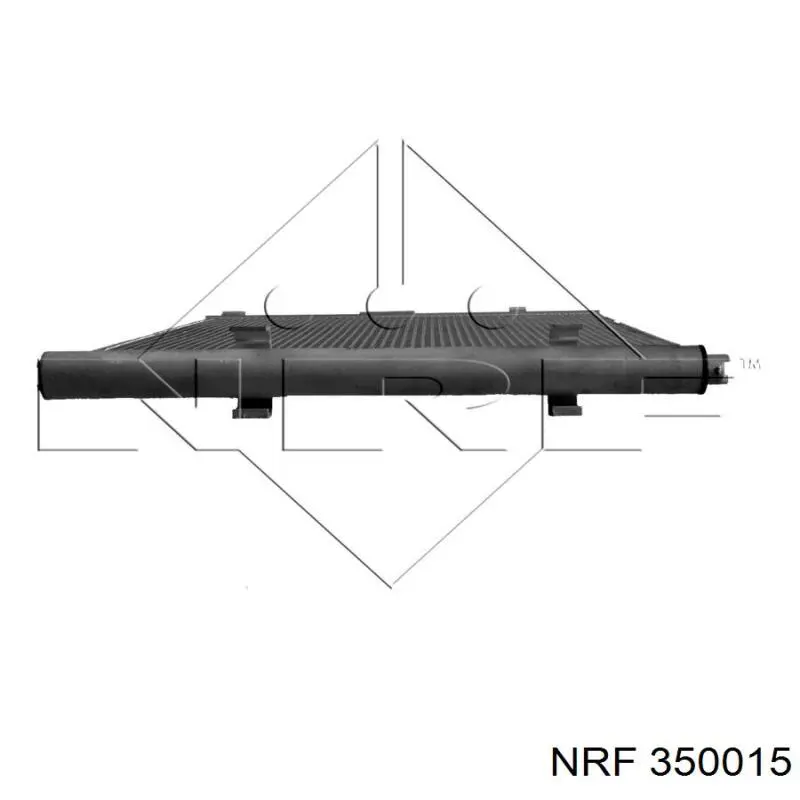 350015 NRF radiador de aparelho de ar condicionado