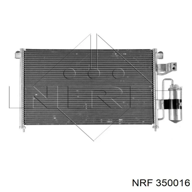 Condensador aire acondicionado 350016 NRF