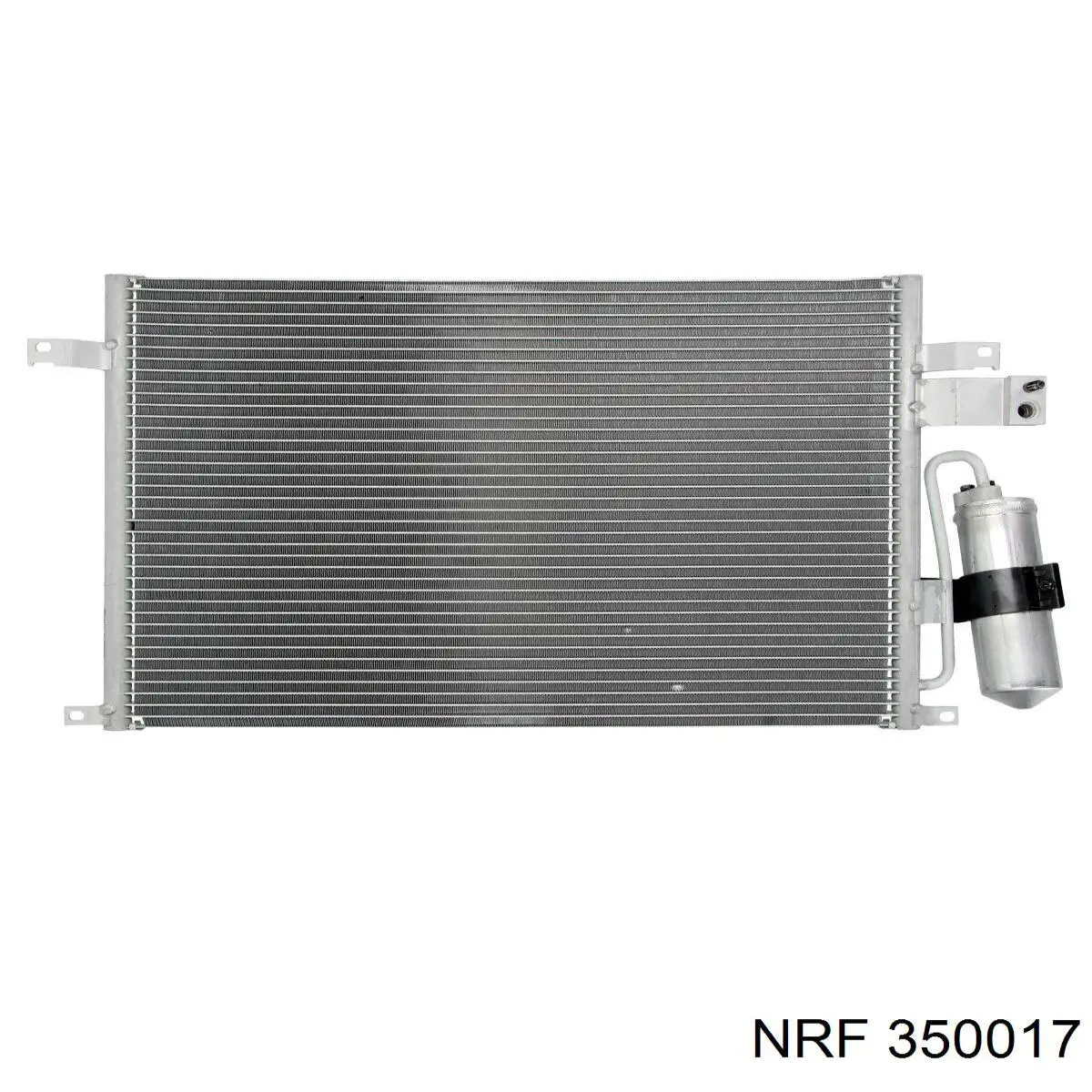 350017 NRF radiador de aparelho de ar condicionado