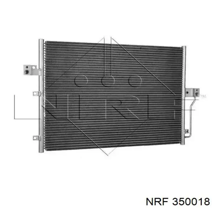 350018 NRF radiador de aparelho de ar condicionado