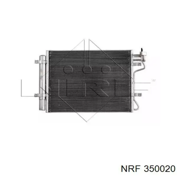 Радиатор кондиционера 350020 NRF