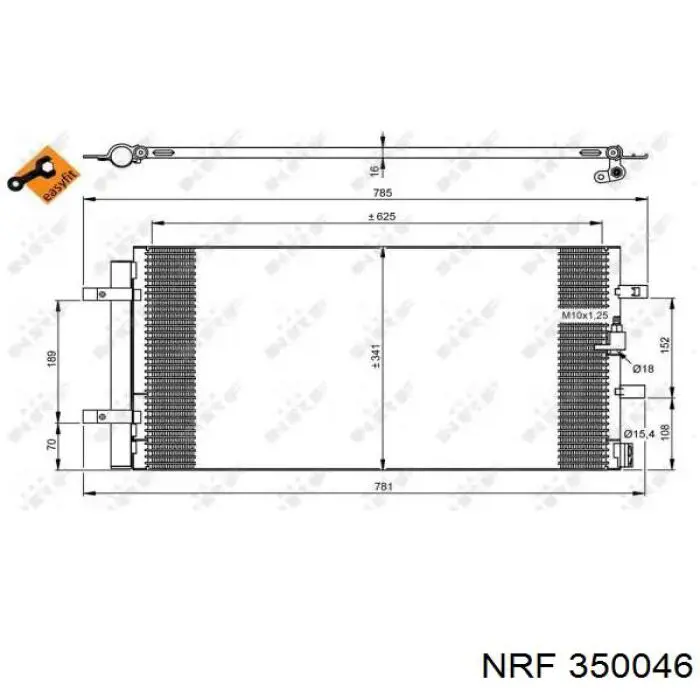 Купить RC940453 Signeda Радиатор системы охлаждения кондиционера