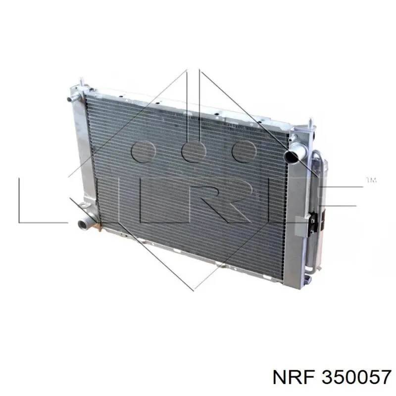 350057 NRF радиатор кондиционера