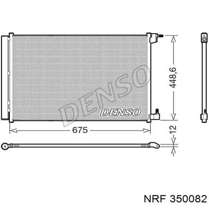 Radiador de aparelho de ar condicionado RC940519 Signeda