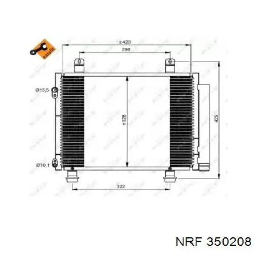 350208 NRF Конденсатор