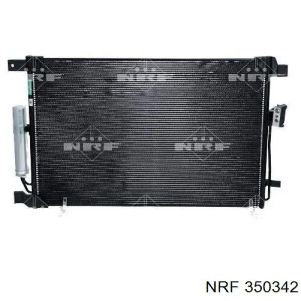 Radiador de aparelho de ar condicionado para Nissan Navara (D23M)