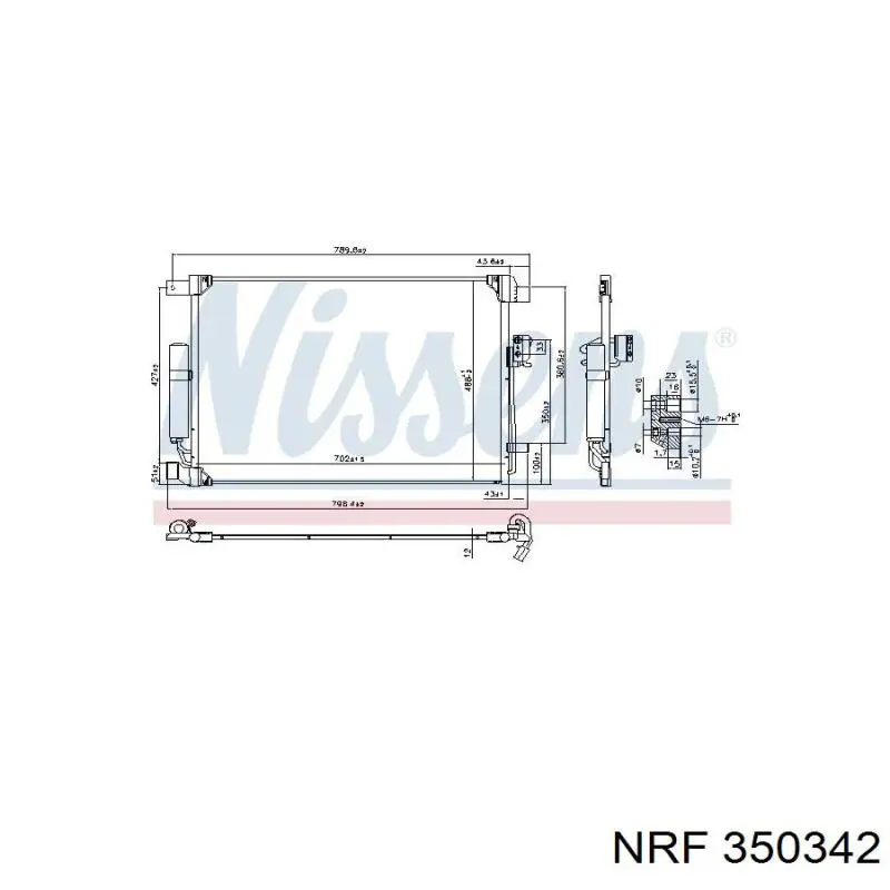 Конденсатор кондиционера VALEO 822605 цена, от 173.48 USD