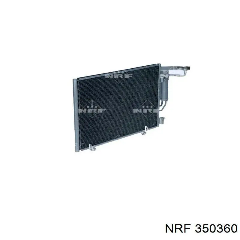 350360 NRF radiador de aparelho de ar condicionado