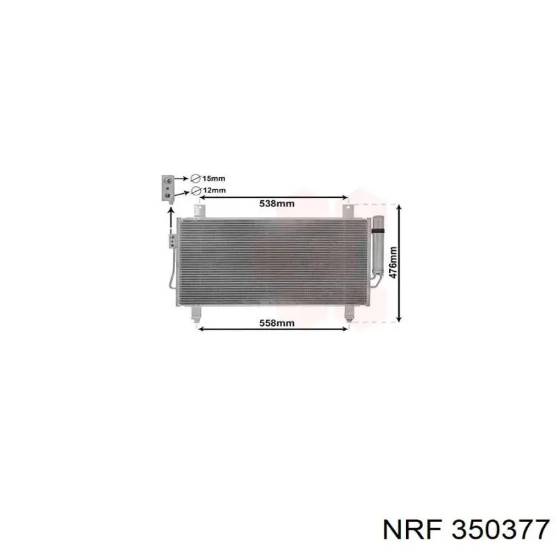 Конденсатор кондиционера Q-fix Q1720086 цена, от 60.72 USD