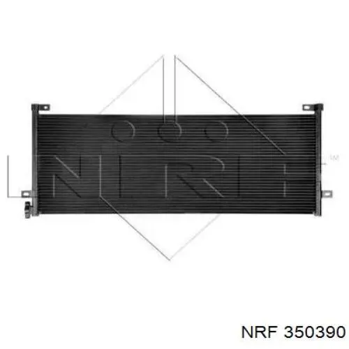 350390 NRF радиатор кондиционера