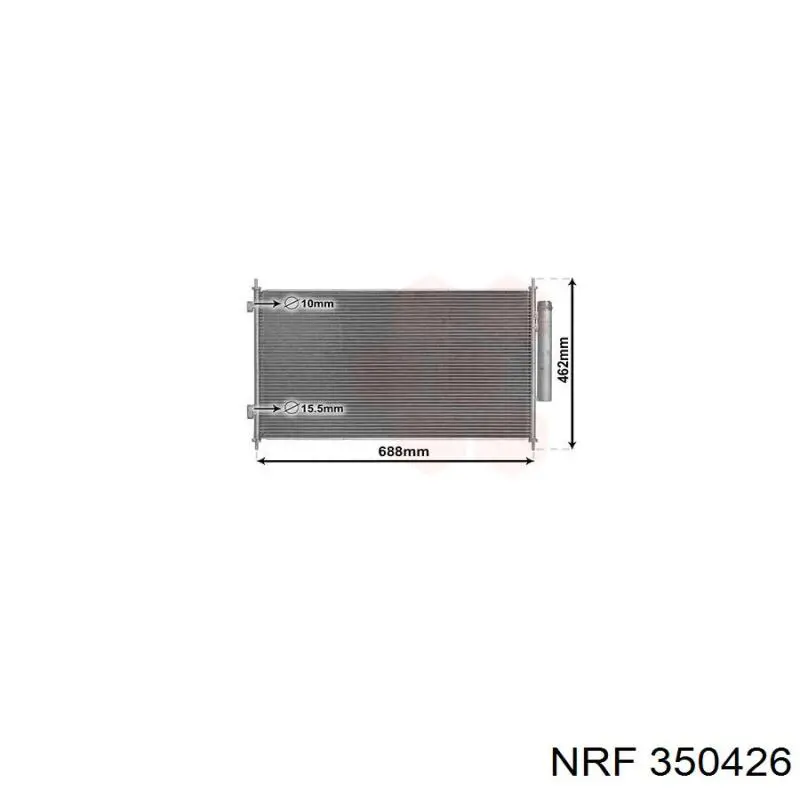 Конденсатор кондиционера TYC 4917 цена, от 84.93 USD