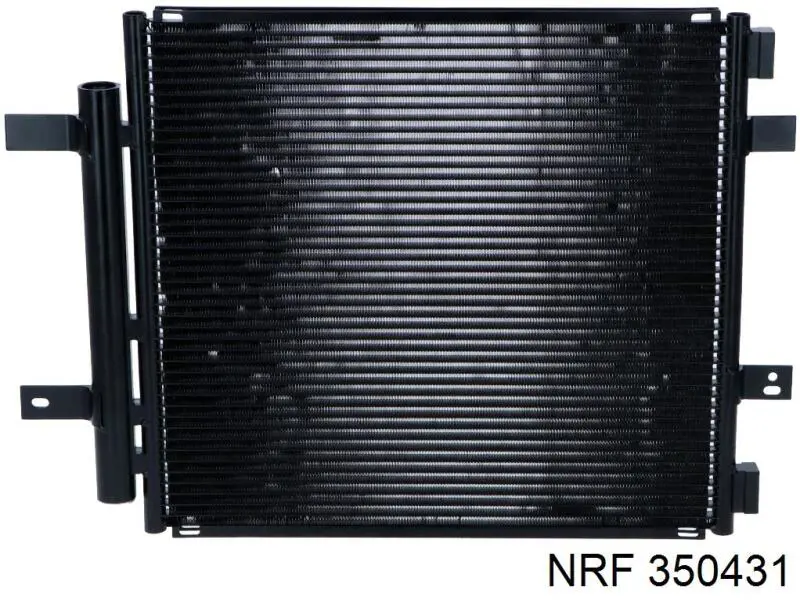 Радиатор охлаждения кондиционера NRF 350431