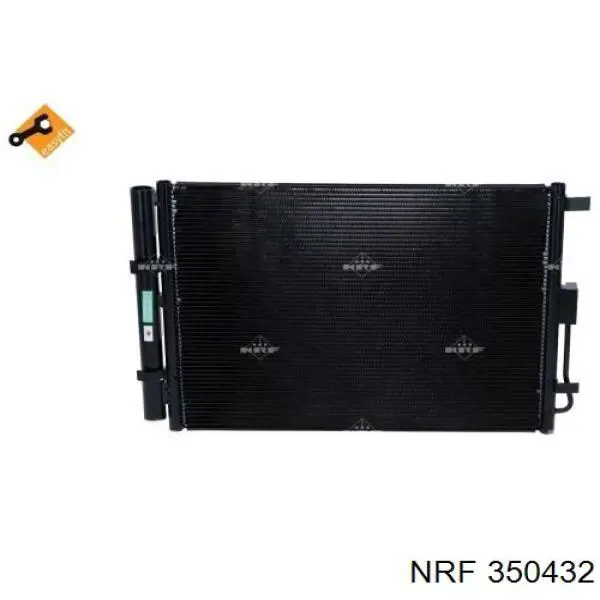 350432 NRF radiador de aparelho de ar condicionado