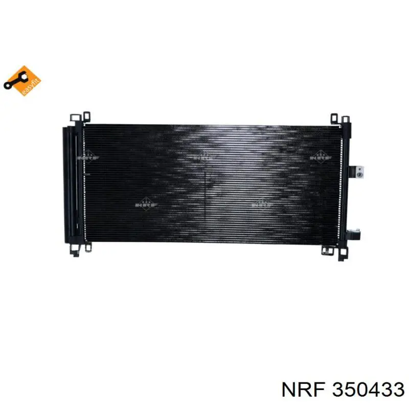 350433 NRF радиатор кондиционера