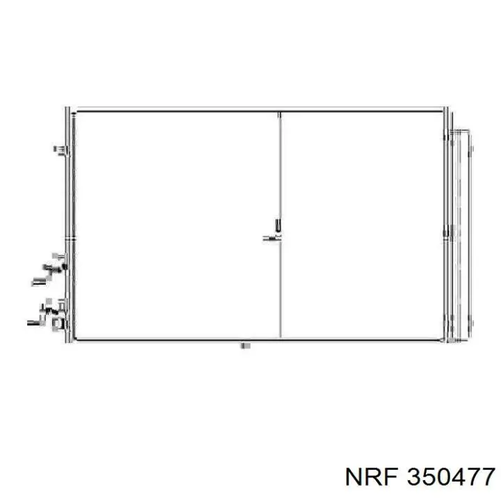 Конденсатор кондиционера NRF 350477 цена, от 125.00 USD